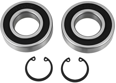 Create idea 2 St¨¹ck Trommellager mit Sicherungsringen 30 X 62 Mm Kompatibel mit Euromix 120/125 Betonmischer