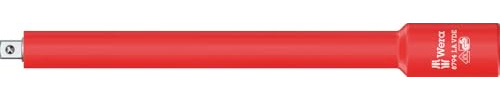 Wera 05003301001 8794 LA Zyklop VDE-Verlängerung, isoliert, lang, 1/4, 1/4 x 150 mm