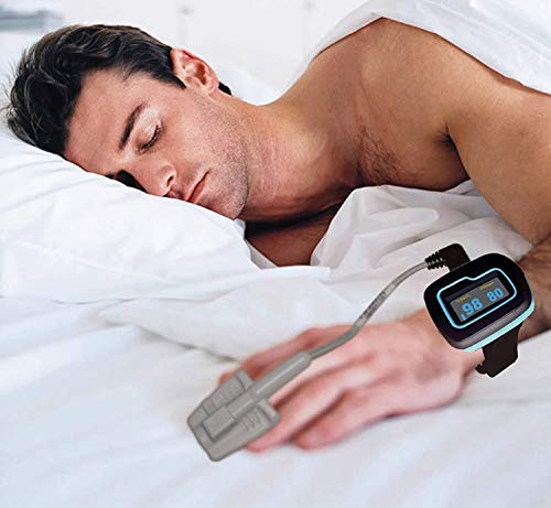 ChoiceMed Sleep Monitor / Wrist Pulse Oximeter for All Night Monitoring (Model MD300W512 FDA approved ) by Home Care Wholesale