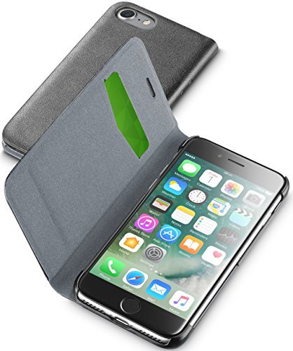 Cellularline Book Schutzhülle für Mobiltelefon, 11,9 cm (4,7 Zoll), Schwarz