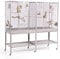 Montana Cages | Premium Vogelkäfig New Madeira Double Vogelkäfig für Finken, Sittiche, 6 Lenkrollen, 4 Edelstahlnäpfe, AVILON Pulverbeschichtet, Platinum Edition, ca. 165 x 56 x 158cm