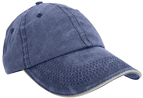 Result Unisex Fine Line Baumwollmütze Rc54x