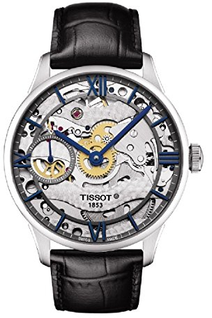 Tissot Herren T0994051641800 Schweizer Automatikuhr mit Analoganzeige, schwarz, modern, Schwarz , Armband
