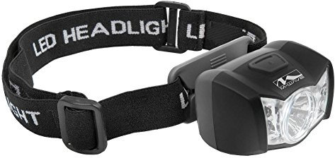 M Wave 3 W Head Light – Schwarz