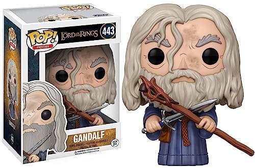 Funko POP! Movies: Lord Of The Rings - Gandalf- Figura in Vinile da Collezione - Idea Regalo - Merchandising Ufficiale - Giocattoli per Bambini e Adulti - Movies Fans
