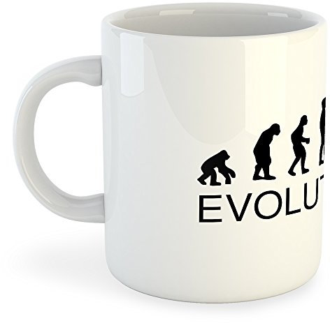 K KRUSKIS - Taza 325 ml Ciclismo Evolution Bike