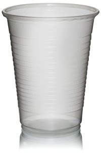 180ml / 7oz clear plastic water cups (200)
