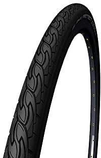 VN Master Alpha Protect Rollstuhlreifen 22 x 1 mit Pannenschutz, ETRTO 25-489 mm, 22 Zoll, Nylongewebe, schwarz Non-Marking, für Aktiv- und Standardrollstühle, guter Komfort und Leichtlaufprofil