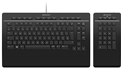 3Dconnexion Keyboard Pro with Numpad, CH (QWERTZ)