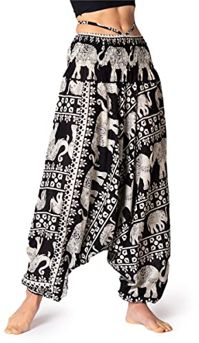 PANASIAM Aladin Pants, Chang, Elefant Black L