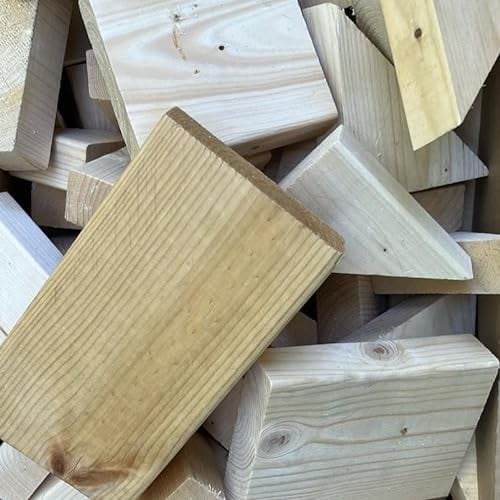 TROCKENES Brennholz Fichte 15 kg | Kaminholz Kamin Holz Anzünder aus Eichenholz für Grill Kamin Ofen | 100% Natürlich Anfeuerholz Anmachholz Anzündholz Feuerholz Kaminanzünder (15 kg)
