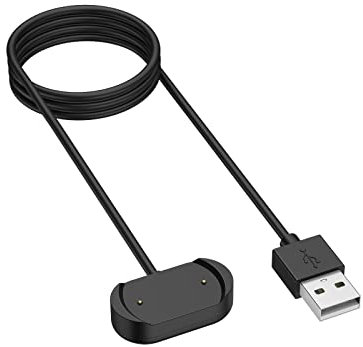 Oumida Chargeur Compatible avec Amazfit GTR 4 / GTR 3 / GTR 3 Pro/GTS 3 / GTS 4 / T-Rex 2,USB Câble de Chargement 3,3ft 100cm - Montre Connectée Accessoires(1 Pack)