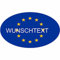 Kiwistar Klebeetiketten - Aufkleber - Fahne - Flagge - Europa - 10x6,6 cm - mit Wunschtext - Name - personalisiert - Namensaufkleber - Autoaufkleber - Racing