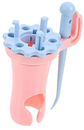 EXCEART 1 Satz Blumenweber Babyschuhe Stricken Webstuhl Wunder Webstuhl Spool-webstuhl-stricker Fadenstricker Bastelgarn Werkzeugset Selber Machen Haken Häkeln Abs Kind Nähmaschine Mini