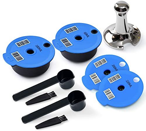 Capsules de café rechargeables en acier compatibles avec machines T.assimo