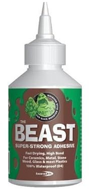 Bond It Glue Monster Waterproof Strong Dry The Beast PU Adhesive Brown Waterproof Internal External DIY Bond (150ml)