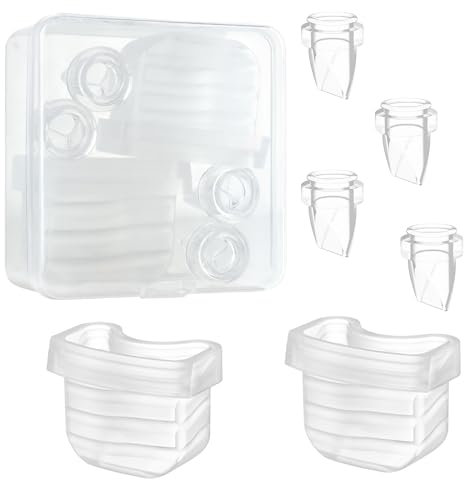 PDFans Duckbill Valve and Silicone Diaphragm 6pcs Compatible with MomMed S21/S18/S19 Wearable Breast Pump Replacement Parts Accessories
