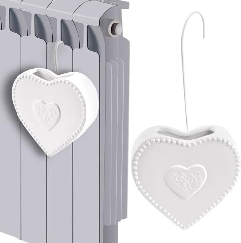 Luftbefeuchter Wasserverdunster Verdunster Diffusor Heizungsverdunster aus Keramik Herz 200 ml