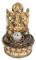 Fuente de agua de resina, imágenes de Ganesha fuente de agua interior decorativo relajante mejorar la circulación de la humedad del agua LED sudeste asiático Buda fuente de agua para escritorio