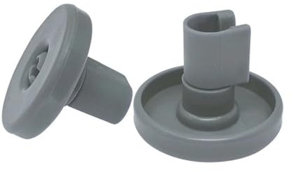 EZAGBPJK 8 unids/set de rodillos de cesta for ruedas de lavavajillas, rueda de cesta inferior for AEG, Electrolux, FAVORIT, rueda de lavavajillas Zanussi perfection