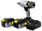 Rodcraft RC9077K4 Akku-Schlagschrauber eBeast, Vierkant 1/2 Zoll, max. Lösemoment 1500 Nm, LED-Licht, im Set mit 2x 4Ah Akku + Ladegerät + Stofftasche