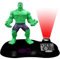 Suncity Réveil pour enfant avec figurine de Hulk - Projection de l'heure au plafond