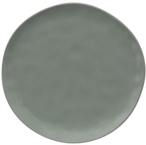 Secret de Gourmet - Lot de 6 Assiettes Plates Noe 26cm Vert Olive