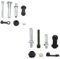 RVIFY Pistone del Freno Adatto per Suzuki Adatto per Honda Adatto per Yamaha Adatto per CRF Adatto per Nissin Kit di revisione Pinza(Front And Rear)
