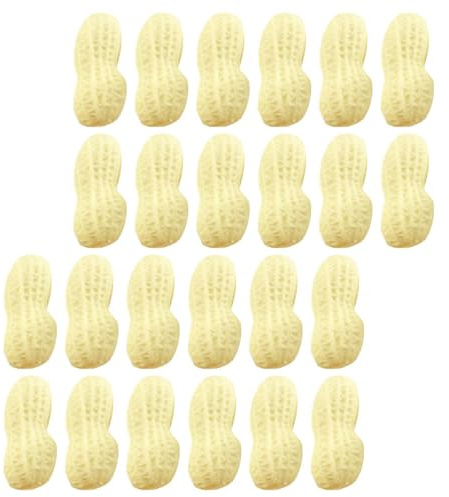 BESPORTBLE 30-teiliges Erdnuss-radiergummi-set, Multifunktionale Mini-radiergummis für Schule Und Zuhause, Schreibwarenzubehör, Beige