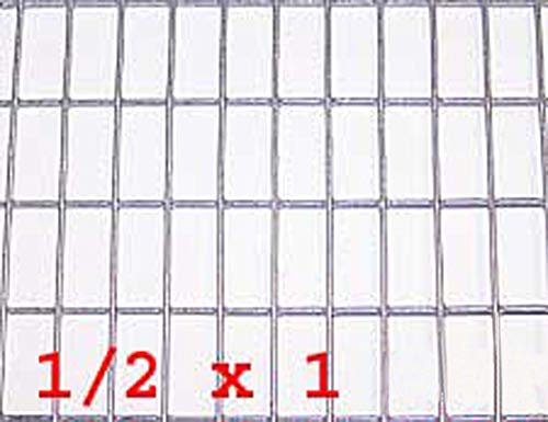 4wire Wire Mesh 3ft 1/2 x 1 mesh 19G (1mm) 30 Meters Bird Aviary Mesh Fencing