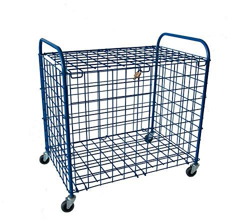 Schiavi Sport - ART 1723, Cesto Carrello Portapalloni Pieghevole