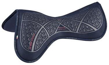 Acavallo Gel Pad Close Contact Grip & Memory 1/2, Größe:M, Farbe:Blue/Silver