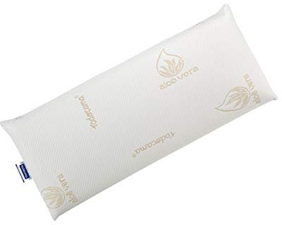 Todocama - Viskoelastisches Kissen, milben- und bakterienhemmend. Kompakter Kern. Doppelter Bezug mit Reißverschluss. Aloe-Vera-Gewebe. Thermoregulierbar. Anpassungsfähigkeit an den Hals. (75 cm)