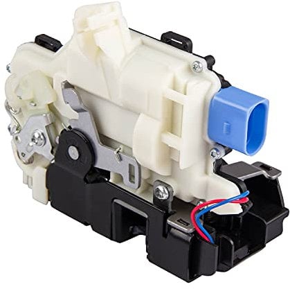 Godimg 3B1837015AQ Servomotor de Cerradura de puerta delantero izquierdo de 8 polos Compatible con V-W Polo 9N 9A4 Transporter S-eat Ibiza III 6L1 Cordoba 6L2 S-koda Fabia 6Y2 6Y5 3B1837015BC
