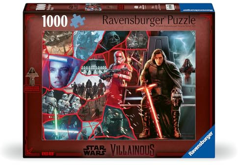 Ravensburger Star Wars Villainous - Kylo Ren und Figur 1000 Teile Puzzle für Erwachsene - 12001120 - Handwerkswerkzeuge, Made in Germany, jedes Teil passt perfekt zusammen