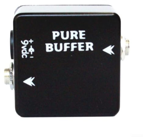 Guitar Parts Pure Buffer Effektpedal, kompaktes Design, eliminiert Kabelkapazität