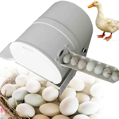 CYMYYDS 120 W Eierwaschmaschine, automatische Eierreinigungsmaschine, 2300 Stück/h Huhn, Ente, Gans, Eierreiniger, Waschmaschine, Eierwaschmaschine, Werkzeugmaschine für den heimischen Bauernhof