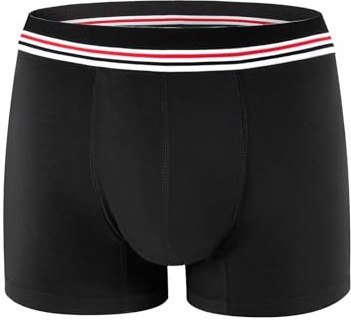 HANSILK Boxer Incontinence Homme Coton Lavable Absorbant Anti-Fuite | Lavable et Réutilisable, Coton Doux et Respirant, Conçu pour les Fuites Légères avec un Confort Optimal au Quotidien