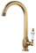 Homelody Grifo Cocina Grifo De Solo Frío Antiguo Lavabo Retro Giratorio Para Balcón Lavabo Para Exteriores Grifo De Cocina