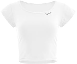 WINSHAPE Damen Functional Light and Soft Cropped Kurzarmshirt Aet137ls T-Shirt