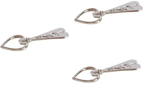 SHOWERORO Apribottiglie A Forma Di Cuore Alla Moda Da 3 Pezzi Per Bomboniere Con Lettera Damore