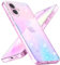 Eherui Glitzer Hülle für iPhone 16 Plus, Transparent Handyhülle Bling Weiche TPU Silikon Stoßfest Kratzfest Schutzhülle für Frauen und Mädchen für iPhone 16 Plus Case, Durchsichtig