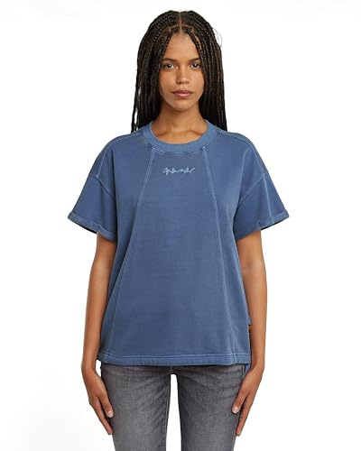 G-Star Damen Overdyed Seam Details Ss Sw Wmn Sweater