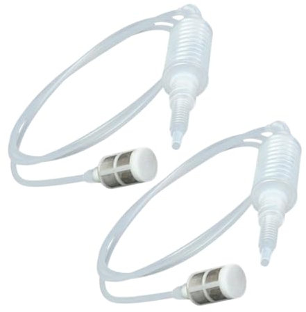 Cabilock 2pcs Reusable Home Brewing Tube for Wine Beer Liquor Lightweight Compact