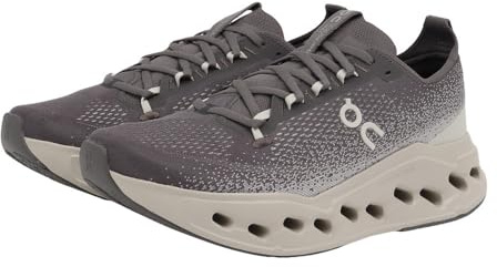 On Mens Cloudsurfer Max Road Running Shoes Aphalt Ice 9 UK