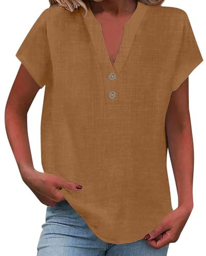 Tops Estivo Donna in Saldo Friends T Shirts Offerta Blusa Chiffon Donna Fantasia Camicia Viscosa Manica Lunga Lino Azzurra Fucsia Elegante Cotone Bianche Maglia Ragazza Curvy Maglietta Mezza