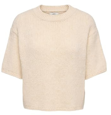JDY Damen Jdylinea S/S Pullover O-Neck KNT Noos Jdylinea S/S Pullover O-Neck KNT Noos (1er Pack)