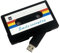 Desuerte Clé USB en forme de cassette de musique (16 Go) - Cadeau créatif pour les photographes et les amateurs de musique, idéal pour stocker des souvenirs spéciaux