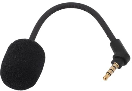 Yunseity Mikrofon-eratz für Cloud Flight/Flugs-Gaming-Headset, 3,5 Mm Abehmbares Boom-Mikrofon, Ersatz-Game-Mikrofon