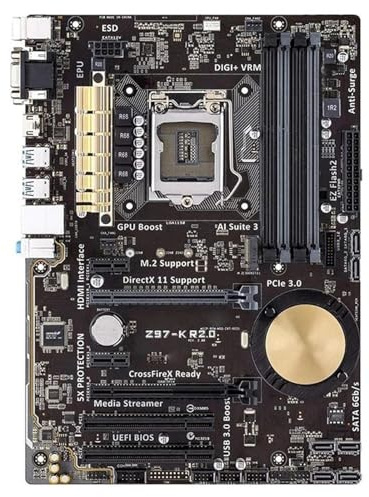 Placa Base Fit For ASUS Z97-K R2.0 | Placa Base Z97 Zócalo LGA 1150 I7 I5 I3 DDR3 32G SATA3 ATX